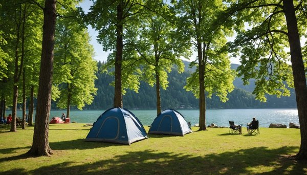Découvrez le camping les rives du lac près de gap : entre détente et aventure